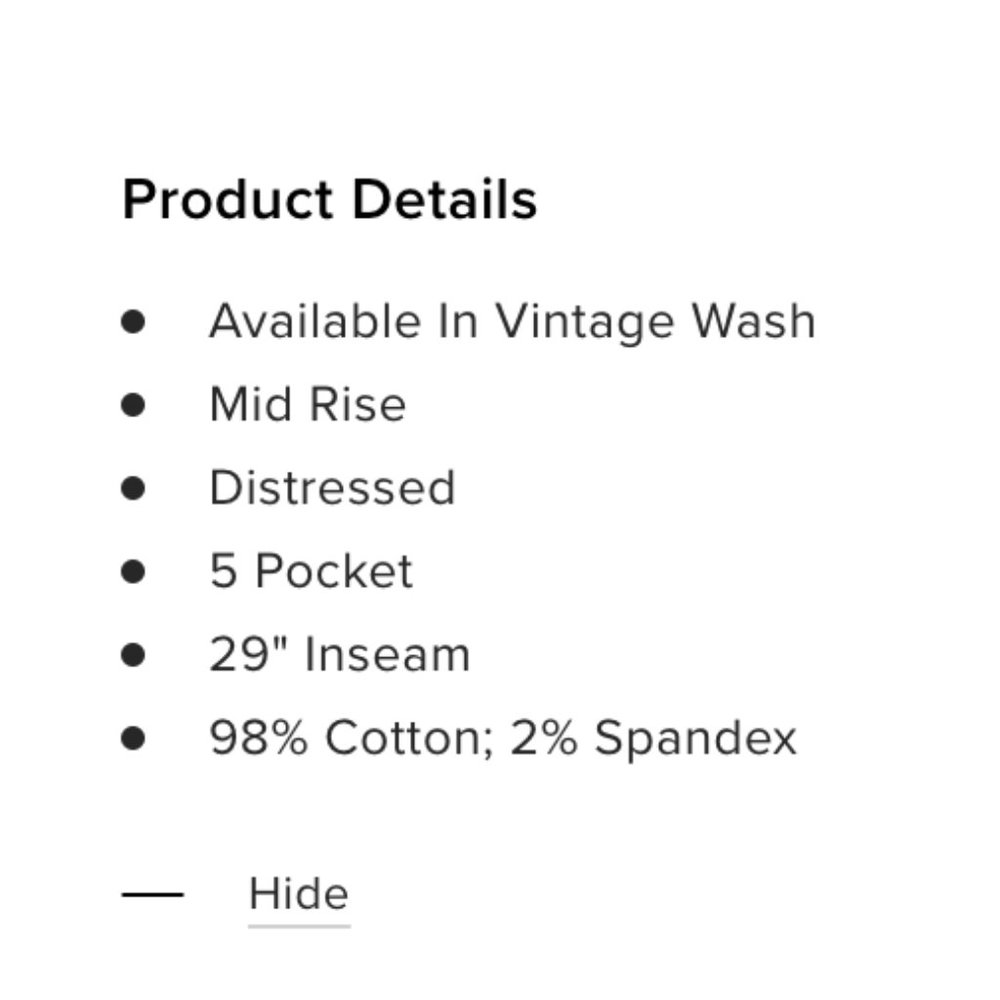 Mid Rise Ripped Jeans - Picture 2 of 6